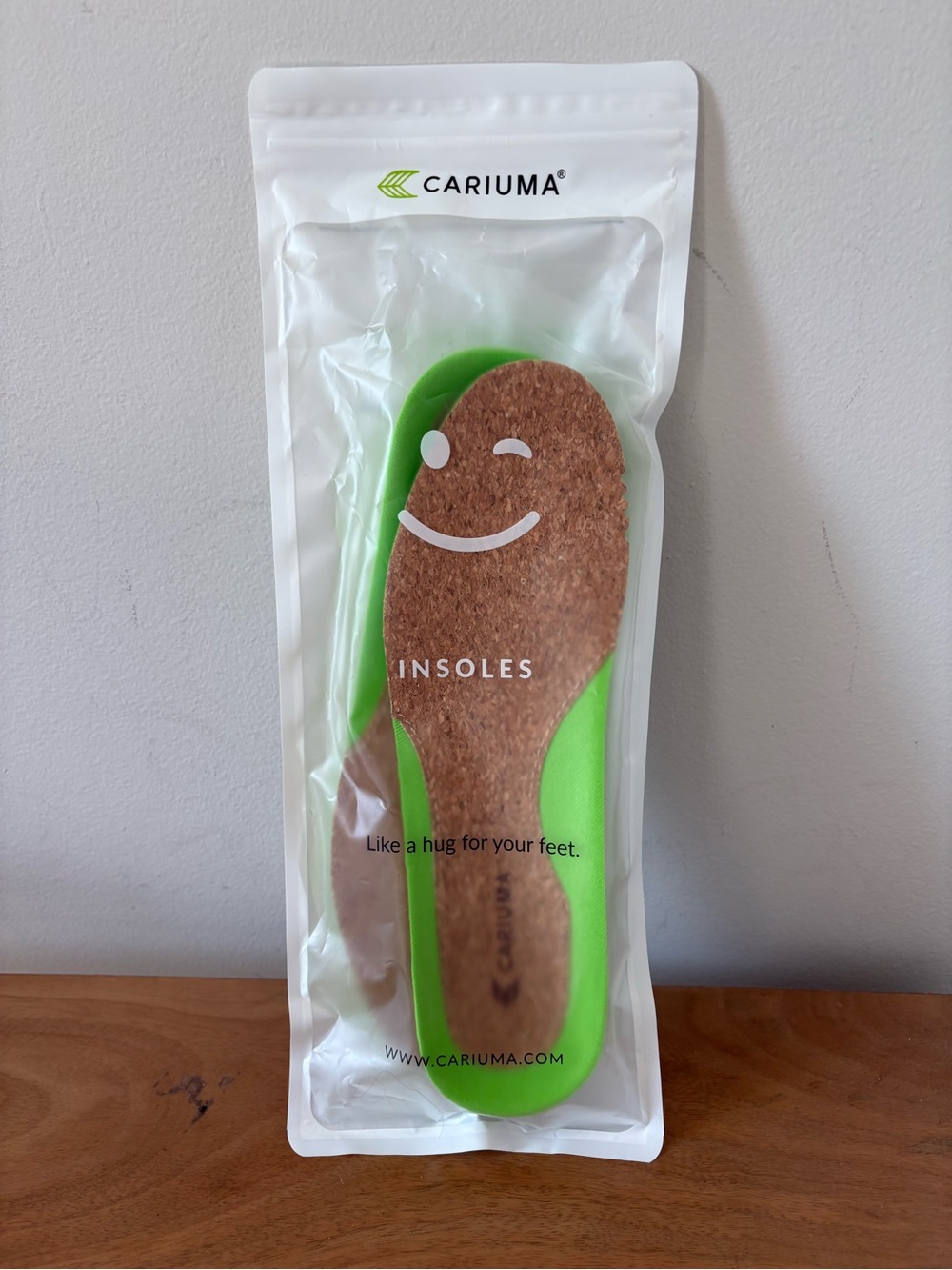 Cariuma Bio-Foam Removable Insoles Cork Memory Foam Arch Support 7.5